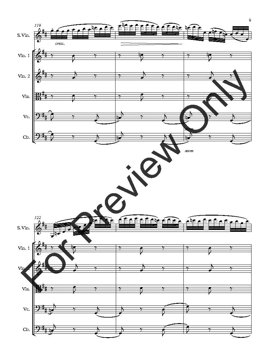 Sarasate Malaguena Op. 21 No. 1 Violin and String Orchstra P.O.D.