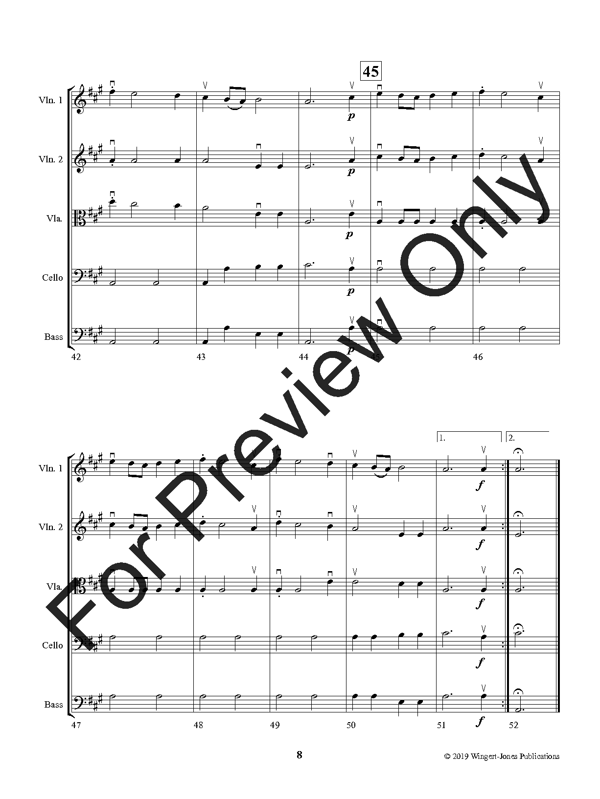 More Masterworks for Strings Conductor Score