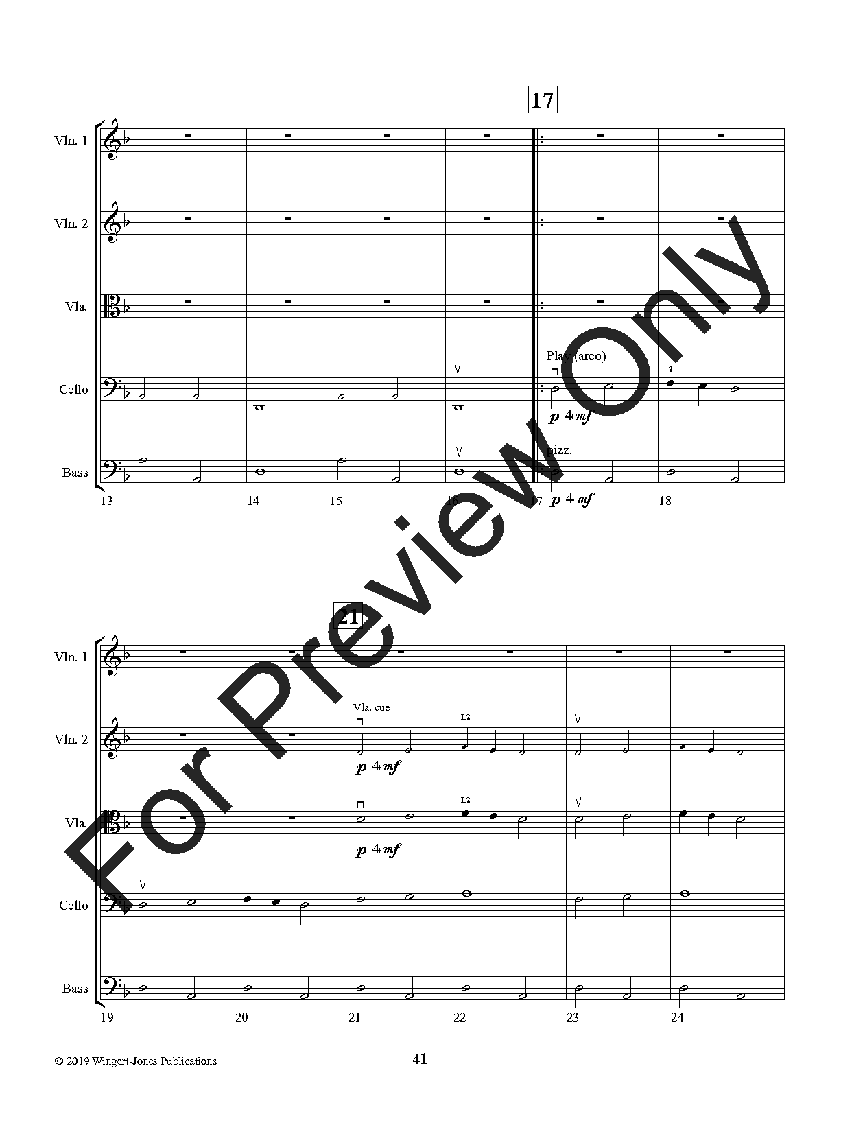 More Masterworks for Strings Conductor Score