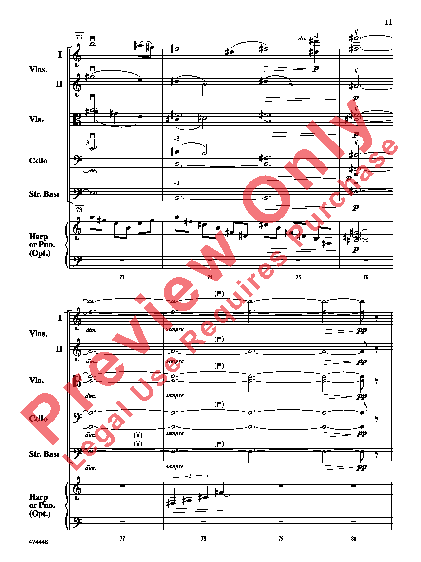 Love Theme Score