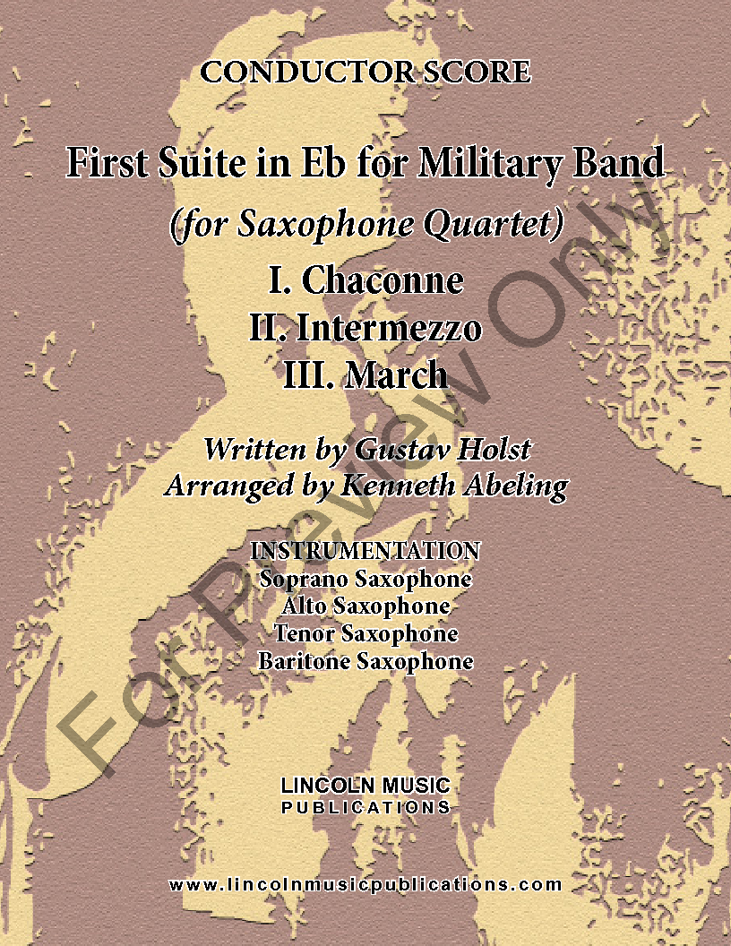 First Suite for Military Band P.O.D.