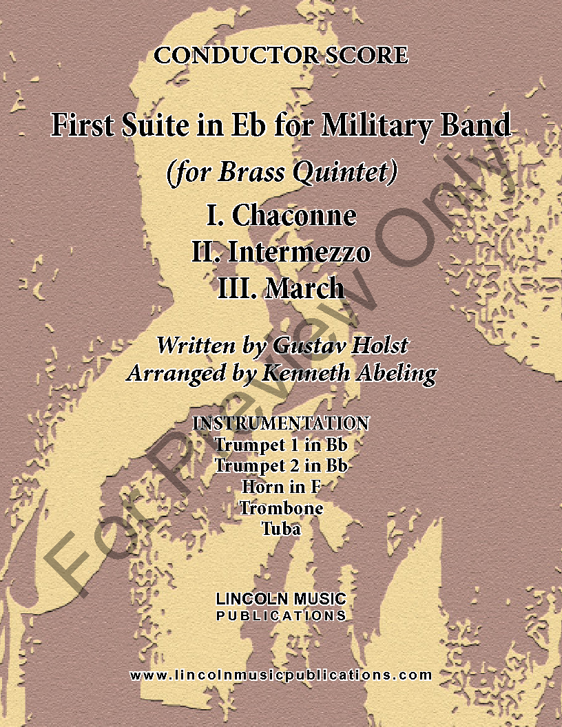 First Suite for Military Band P.O.D.