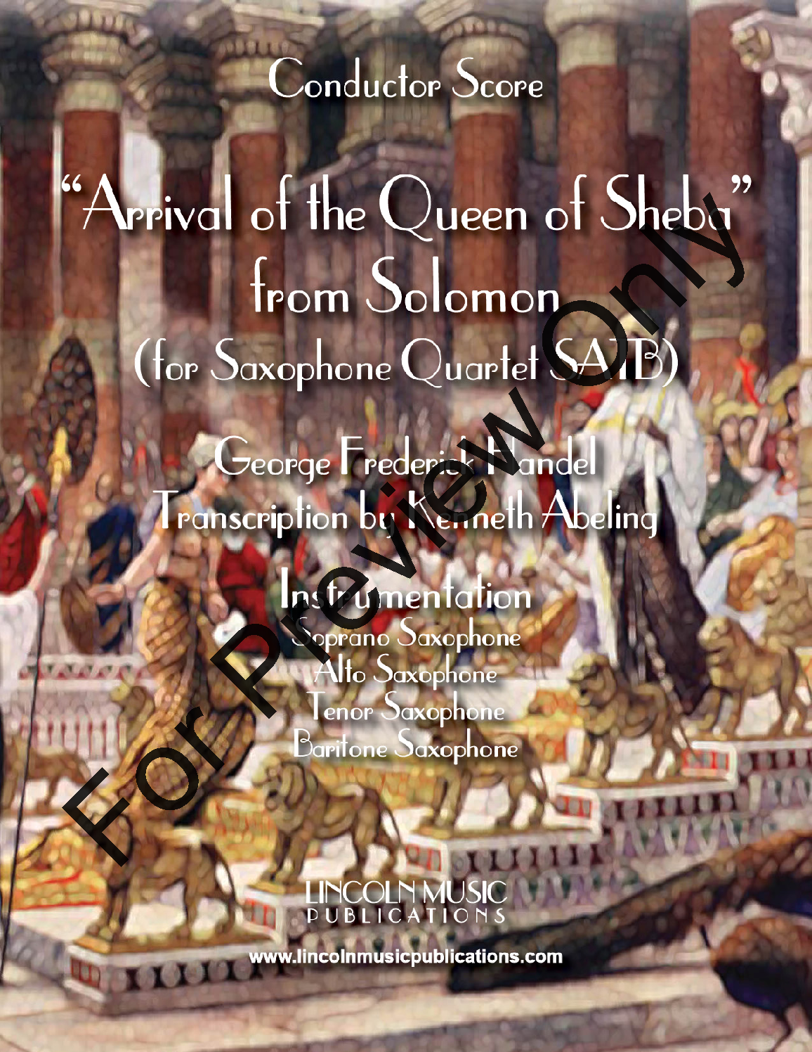 Arrival of the Queen of Sheba P.O.D.