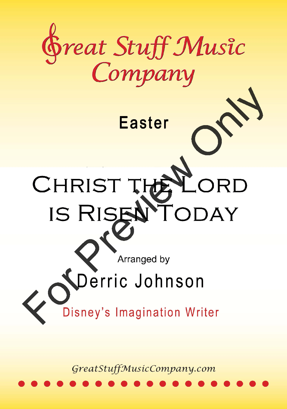 Christ the Lord is Risen Today P.O.D.