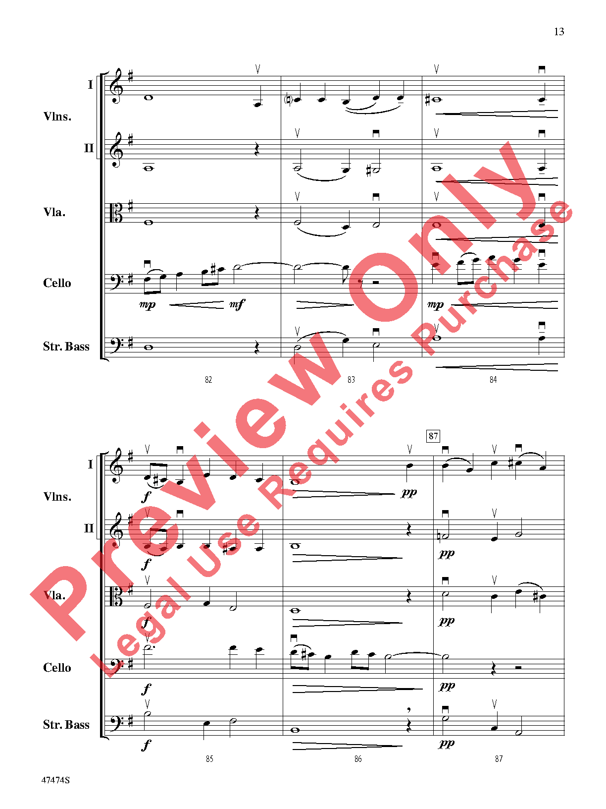 Fanfare, Fantasy, and Fugue (On an American Hymn Song) Score