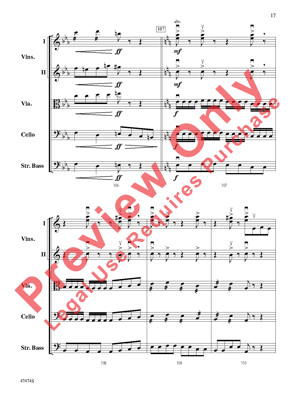 Fanfare, Fantasy, and Fugue (On an American Hymn Song) Score