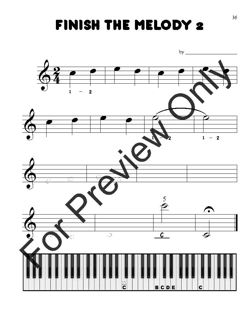 Back To Basics Piano Method Book 3 P.O.D.