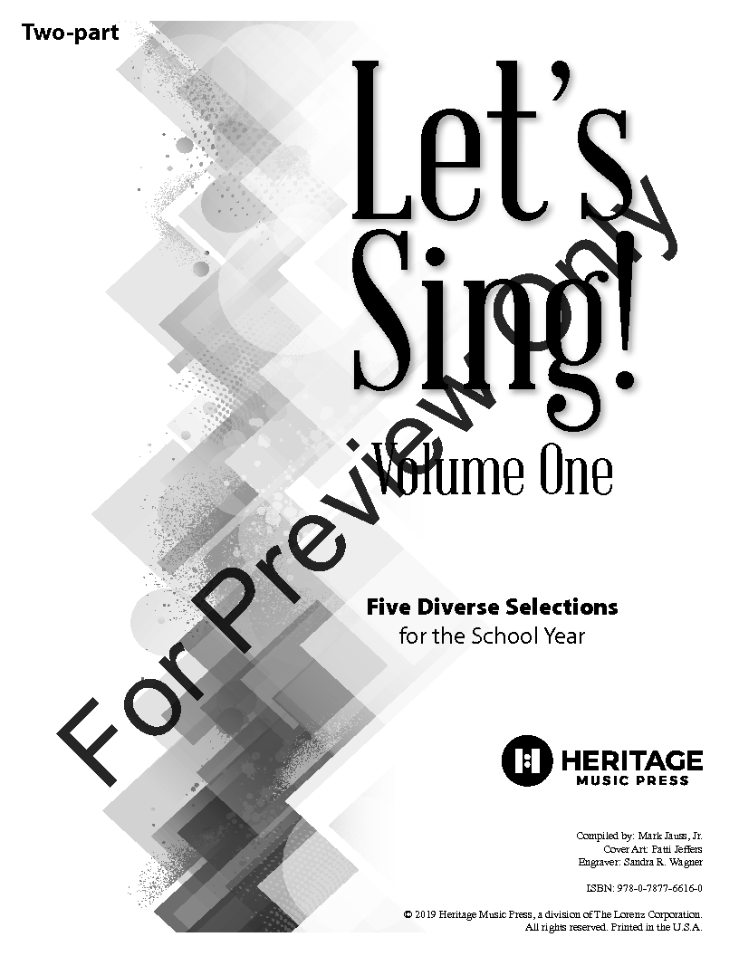 Let's Sing! Volume One