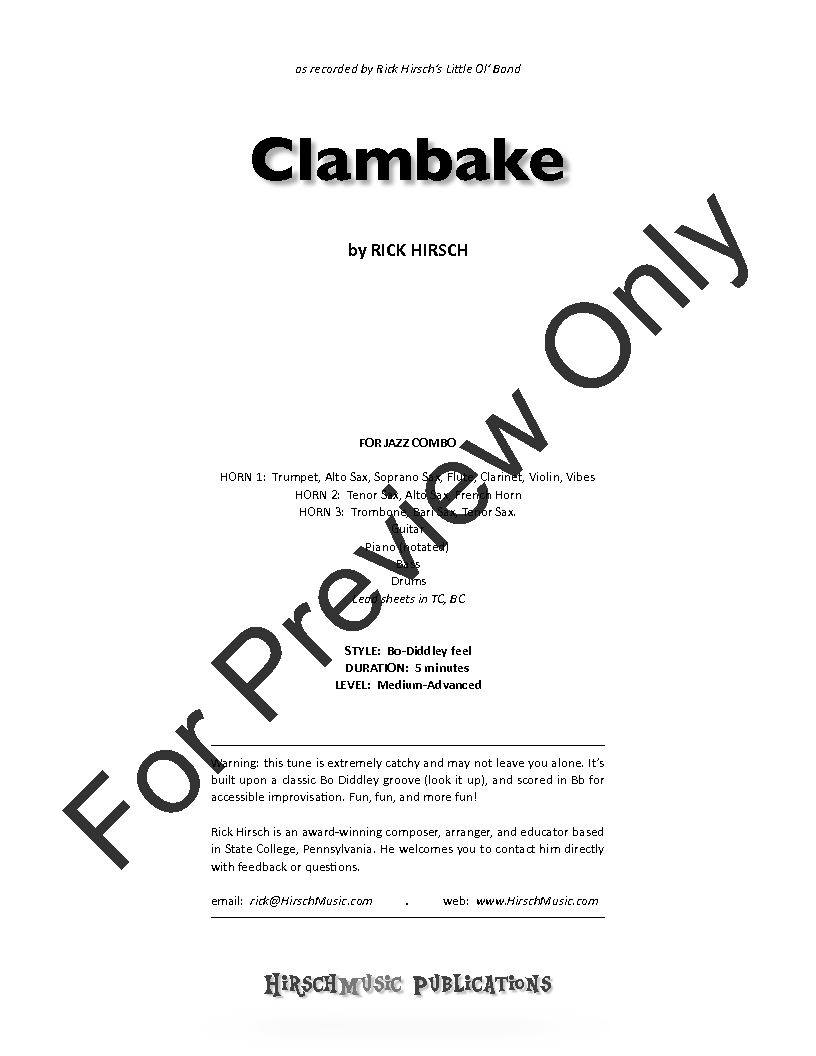 Clambake Combo P.O.D.