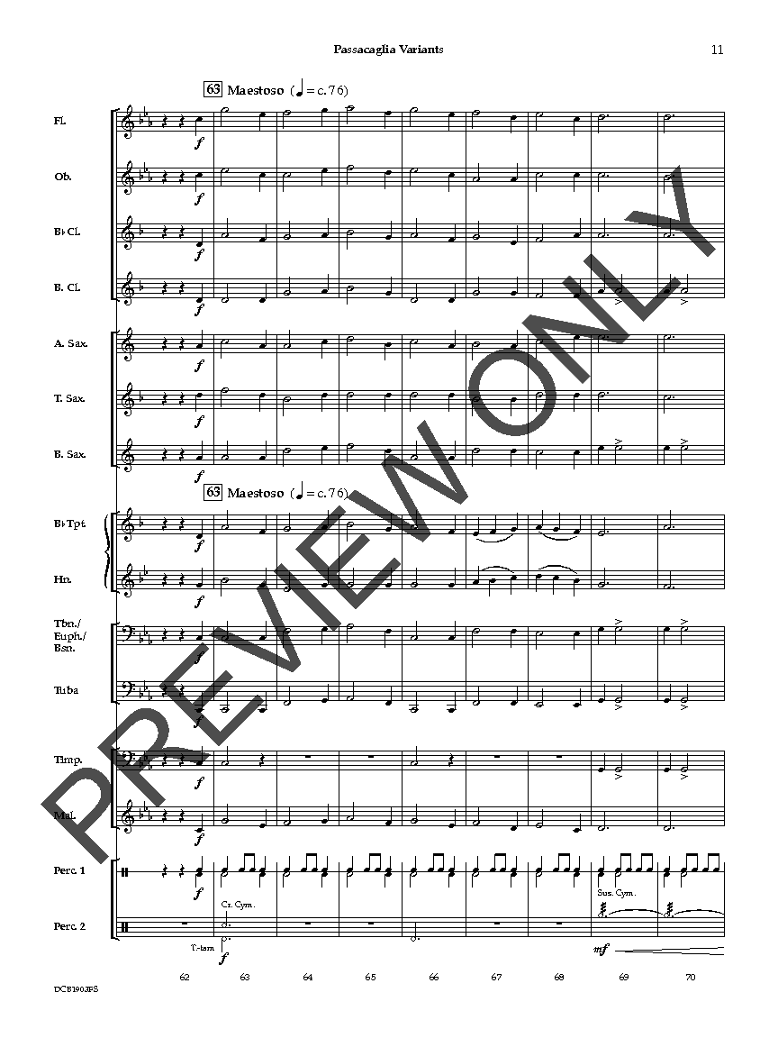 Passacaglia Variants 