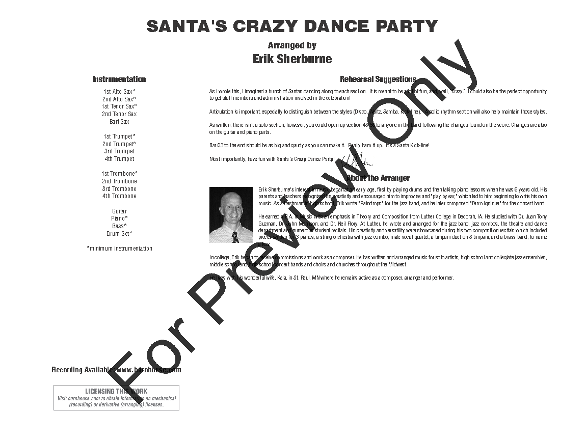 Santa's Crazy Dance Party