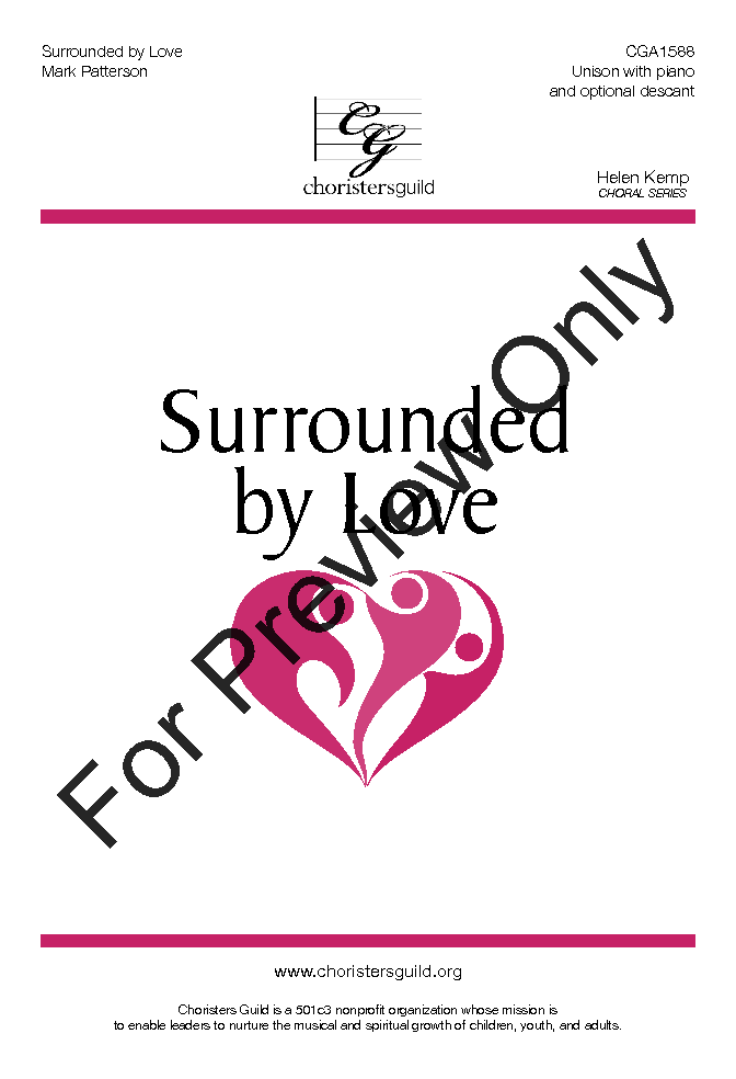 Surrounded By Love Large Print Edition P.O.D.