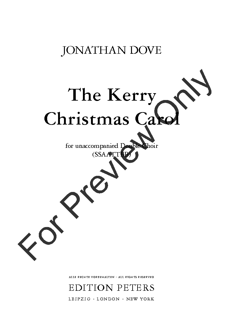 The Kerry Christmas Carol