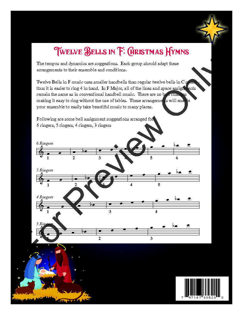 12 Bells In F: Christmas Hymns