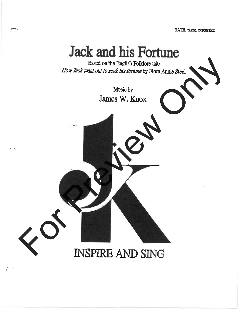 Jack and his Fortune P.O.D.