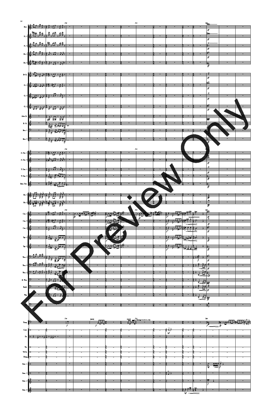 Fanfare, Pastorale & Allegro, Op. 77 P.O.D.