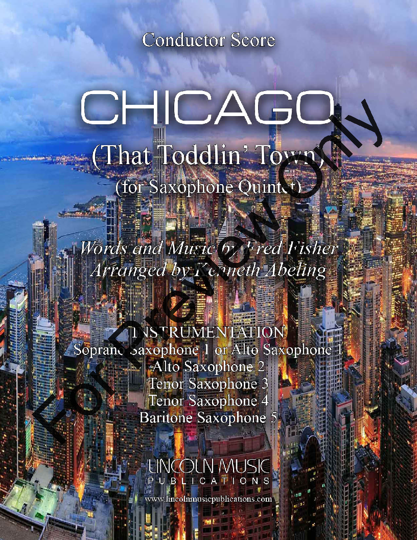 CHICAGO (That Toddlin' Town) P.O.D.