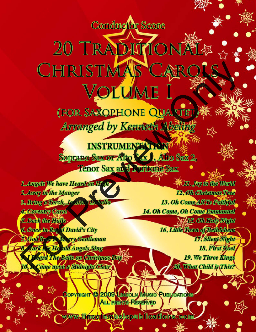 20 Traditional Christmas Carols Volume I P.O.D.