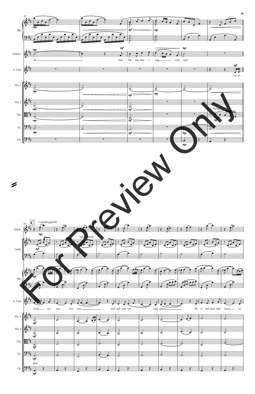 Tuvayhun Full Score for SATB Version P.O.D.