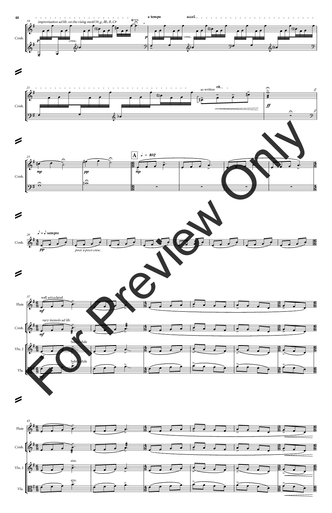 Tuvayhun Full Score for SATB Version P.O.D.