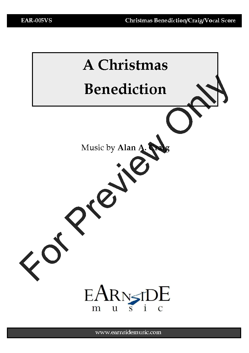 A Christmas Yarn - Choral Sheet Music