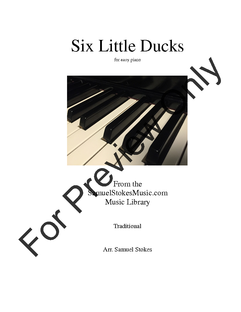Six Little Ducks P.O.D.