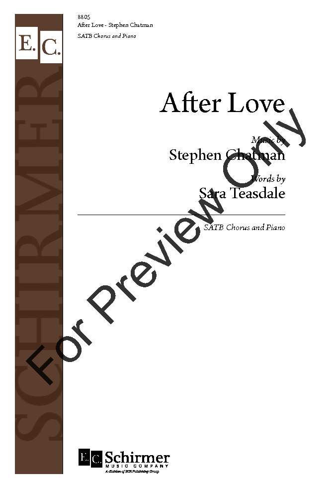 After Love Large Print Edition P.O.D.