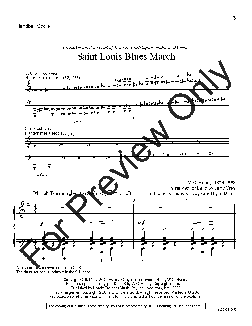 Saint Louis Blues March 5-7 Octaves