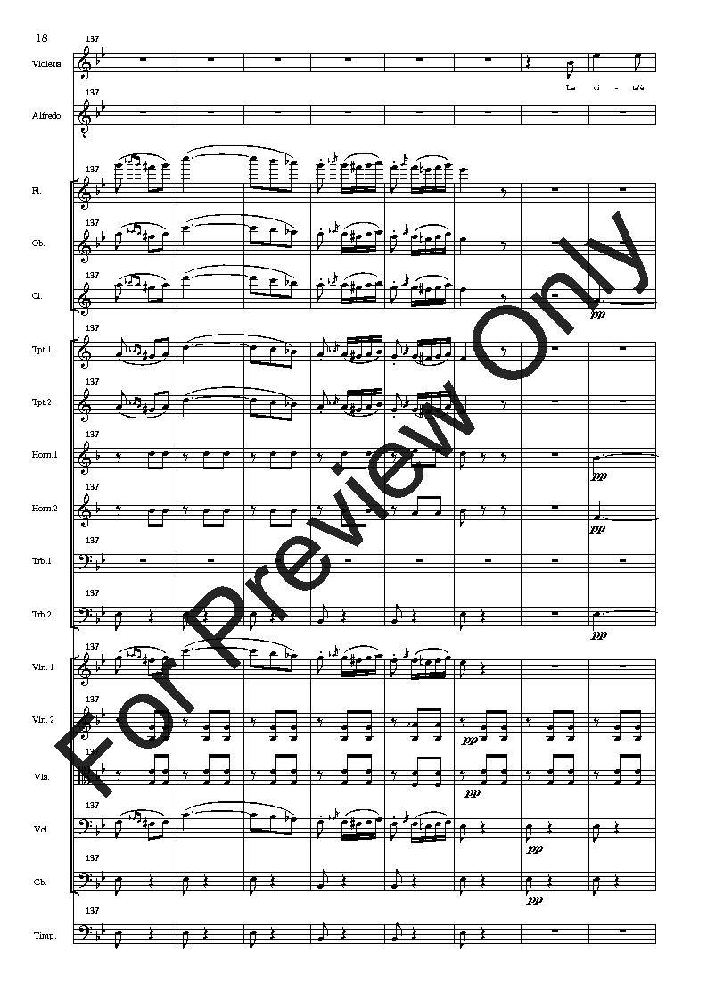 by \'La Traviata\') Sheet J.W. Music Brindisi Pepper | (\