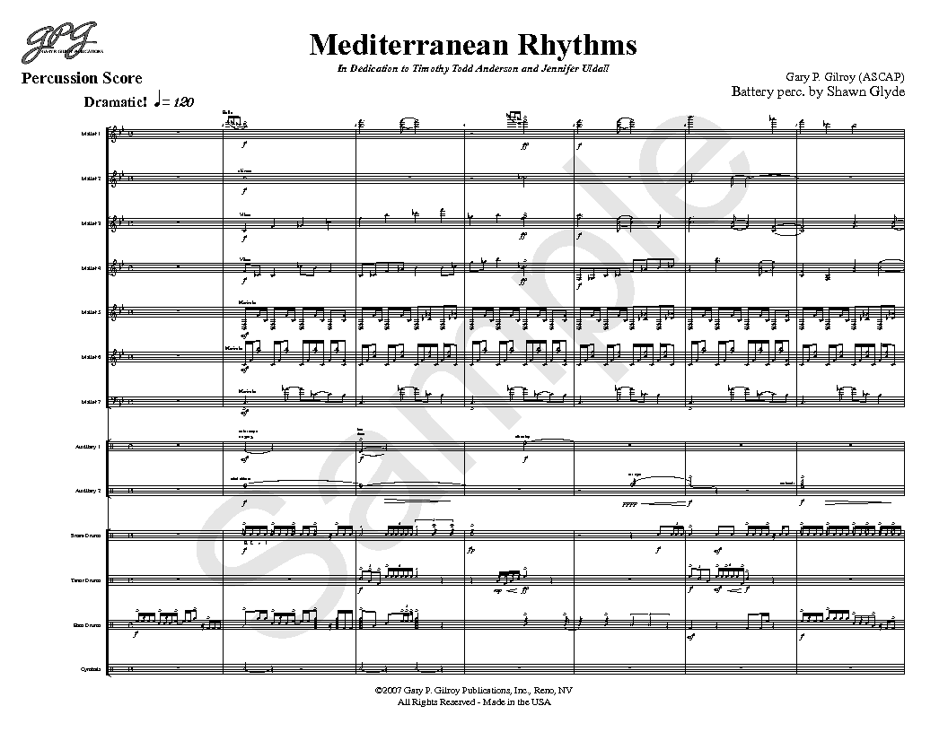 Mediterranean Rhythms Complete Show