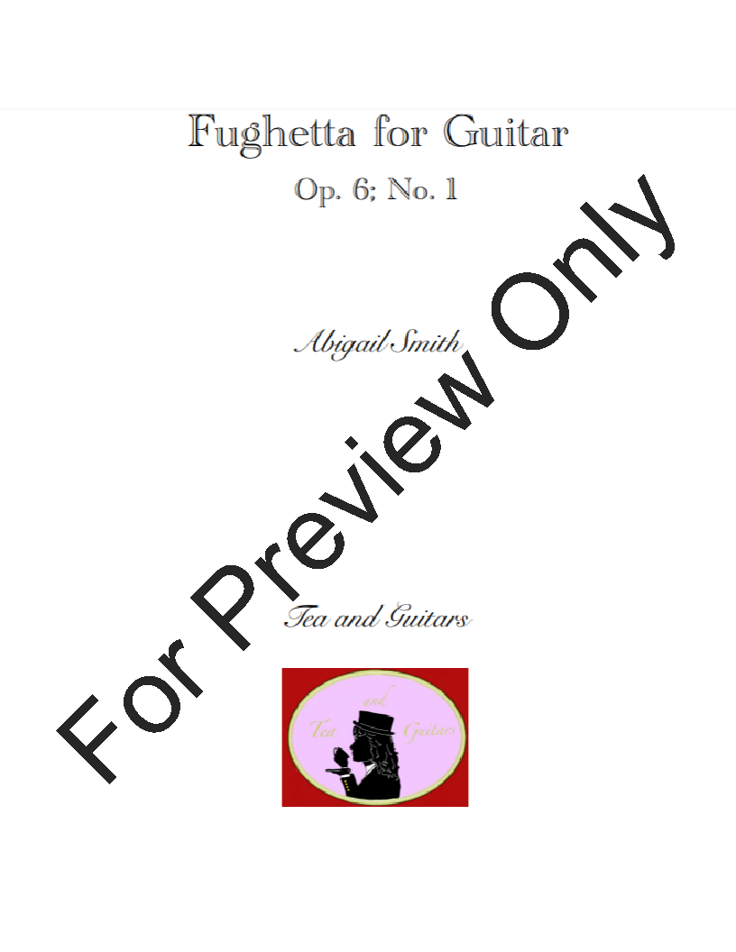 Fughetta for Guitar P.O.D.