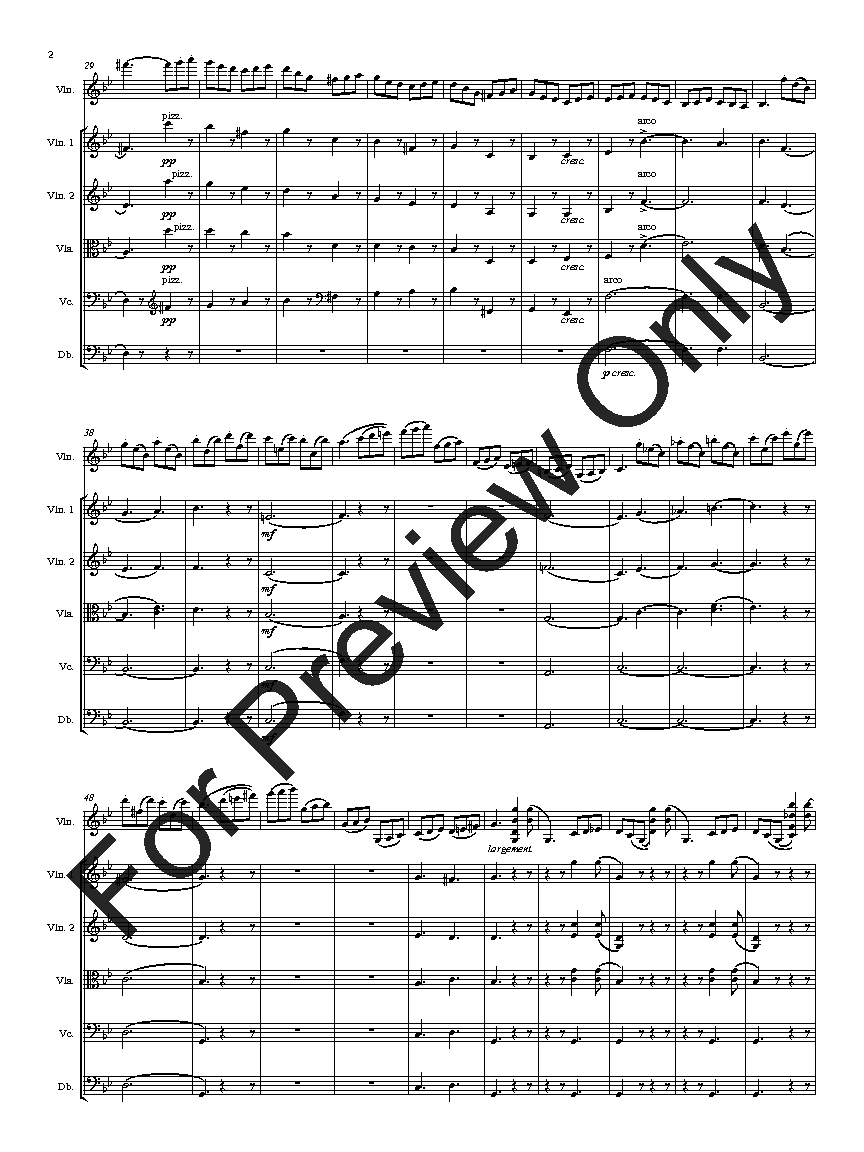 Tarantella for Violin and String Orchestra P.O.D.