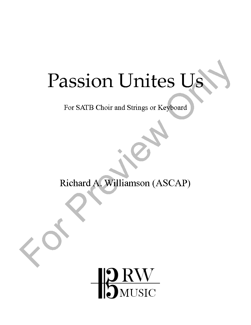 Passion Unites Us P.O.D.