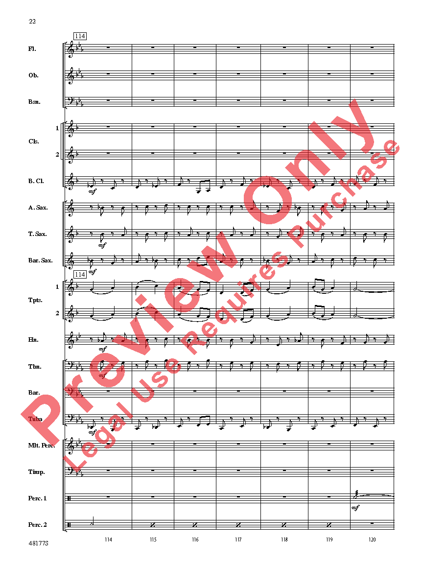 English Folk Song Suite Score