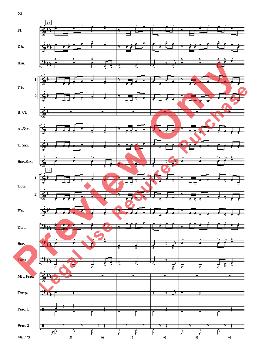 English Folk Song Suite Score