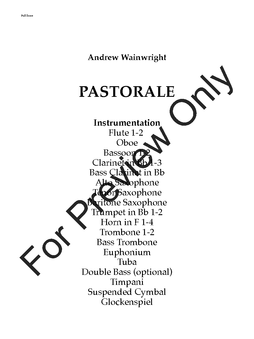 Pastorale P.O.D.