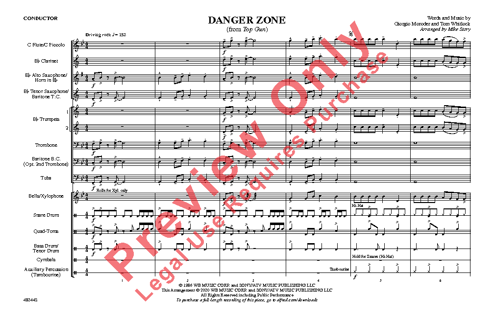 Danger Zone SCORE