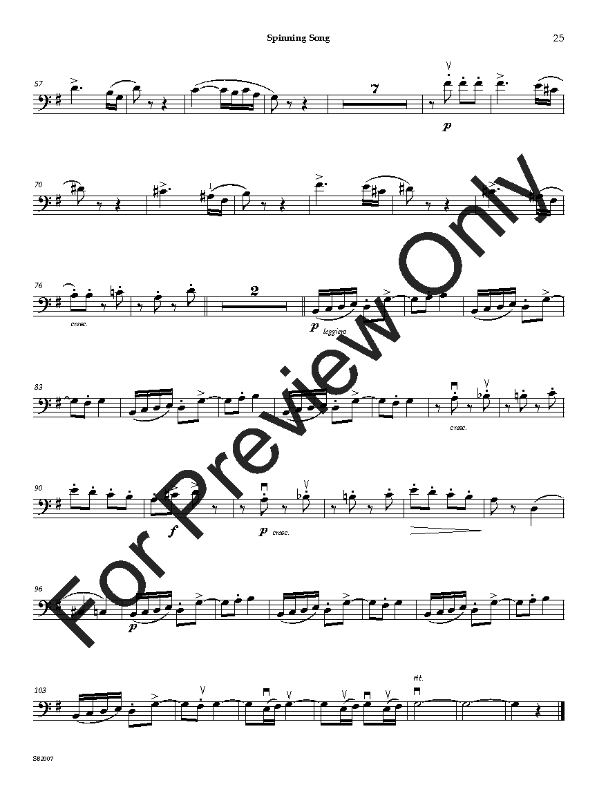 Accessible Solo Repertoire String Bass P.O.D.