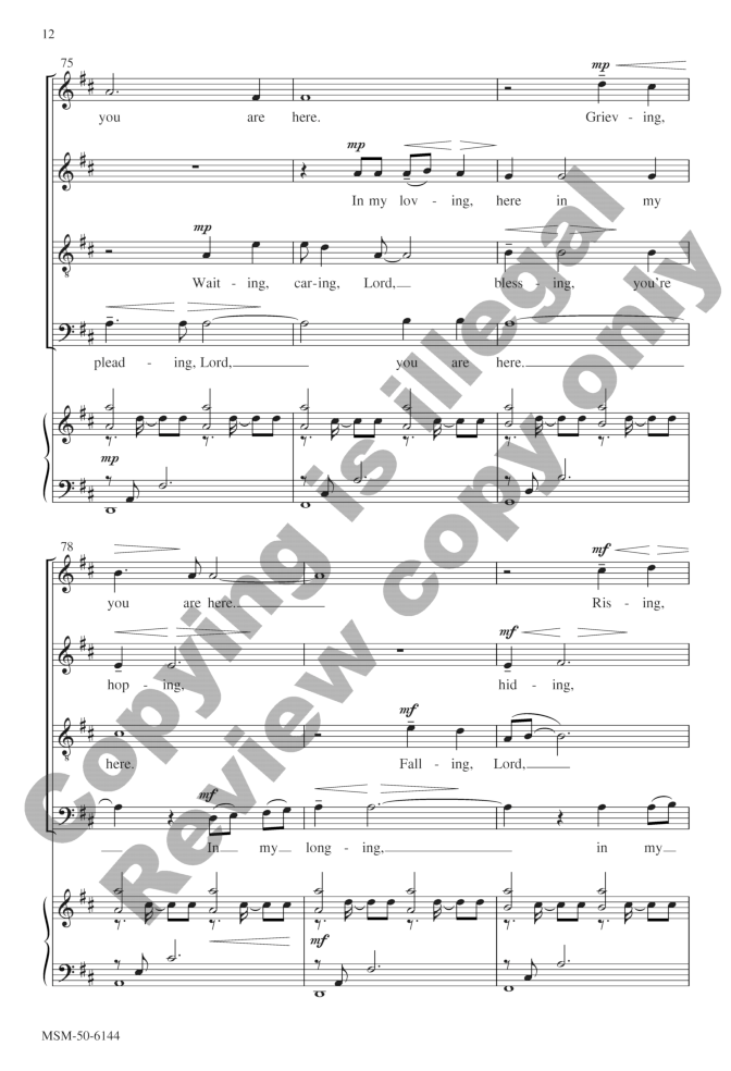 Here I Come – Door Music Seek Sheet music for Piano (Solo)