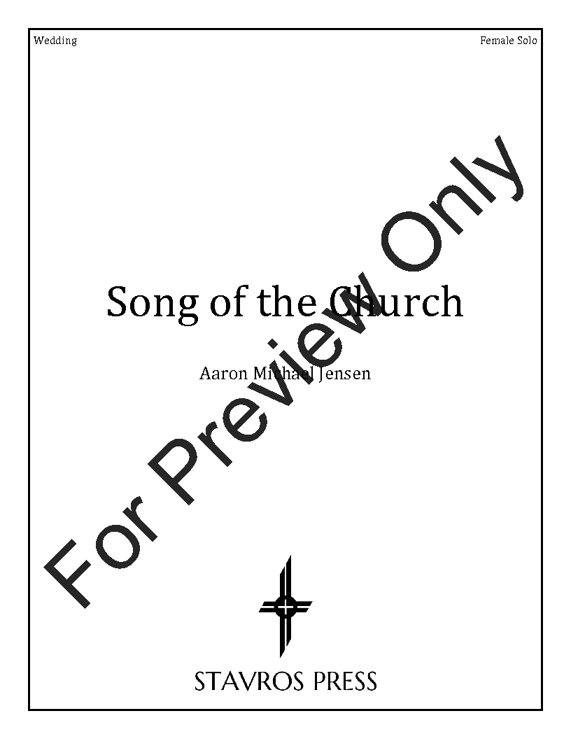 Song of the Church P.O.D.