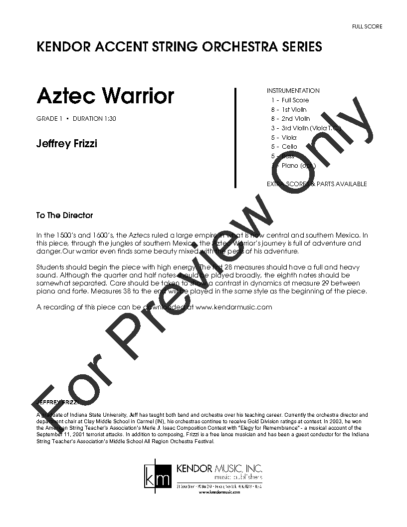 Aztec Warrior