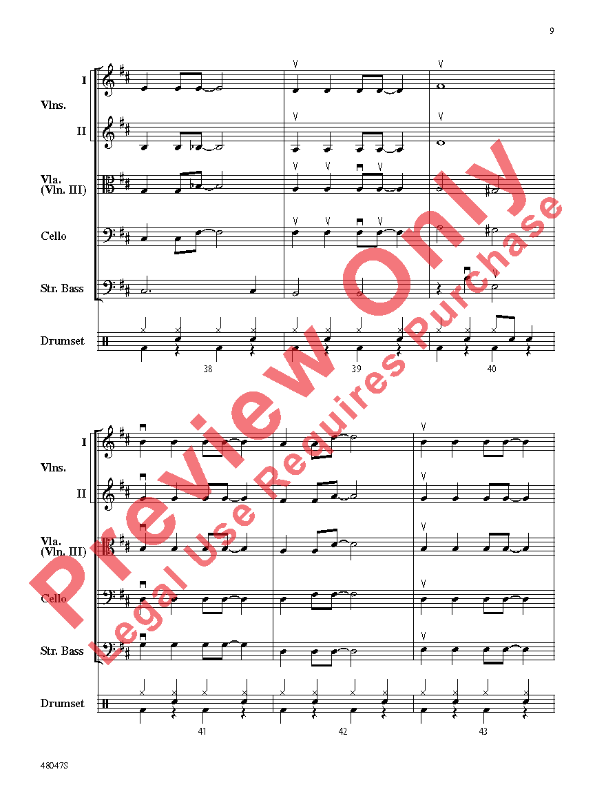 Have a Swingin' Merry Christmas Score
