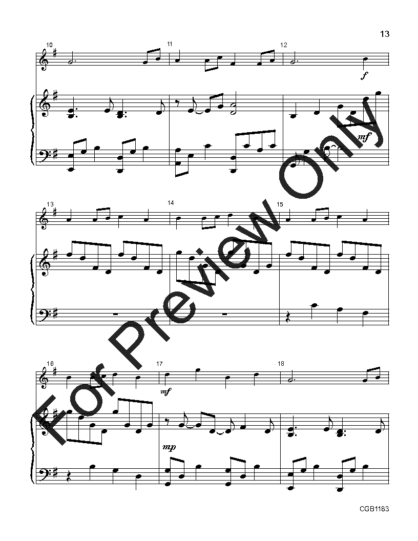 Easy Favorites For The Handbell Soloist Vol 3: 3 Octaves