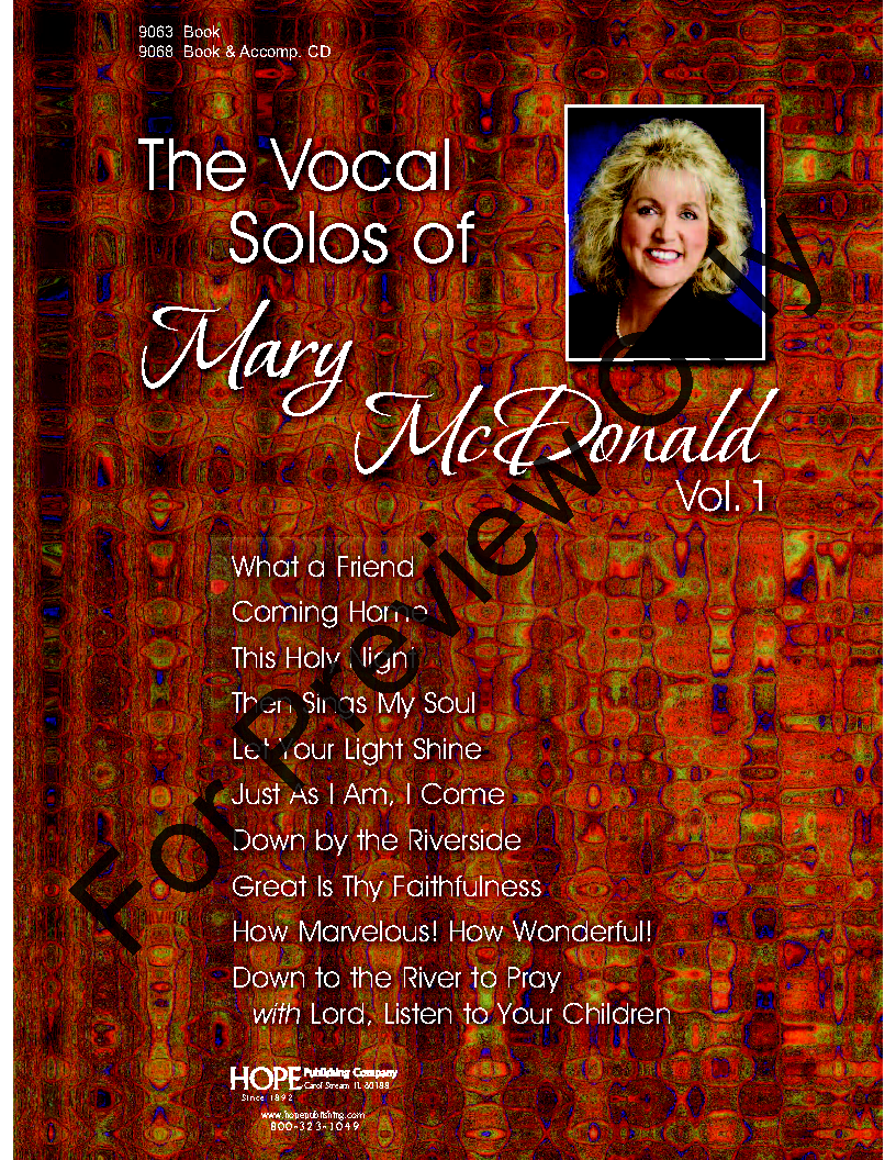 The Vocal Solos Of Mary McDonald, Vol. 1 P.O.D.