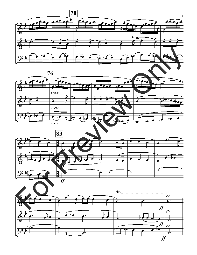 Fugue on a Russian Christmas Theme Trio for Flute, Oboe, and Bassoon