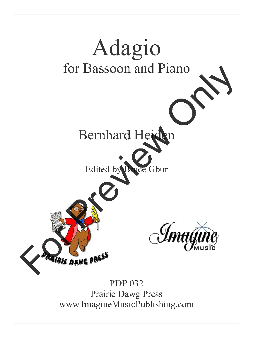 Adagio Bassoon and Piano