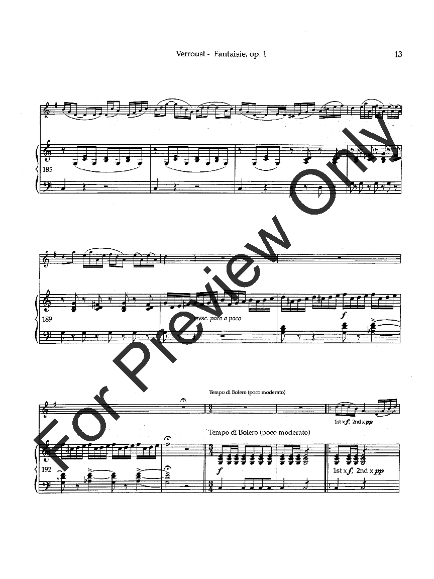 Fantaisie Op. 1 English Horn Solo with Piano