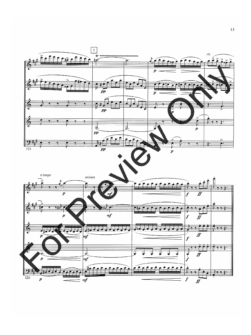 Two Pieces for Woodwind Quintet