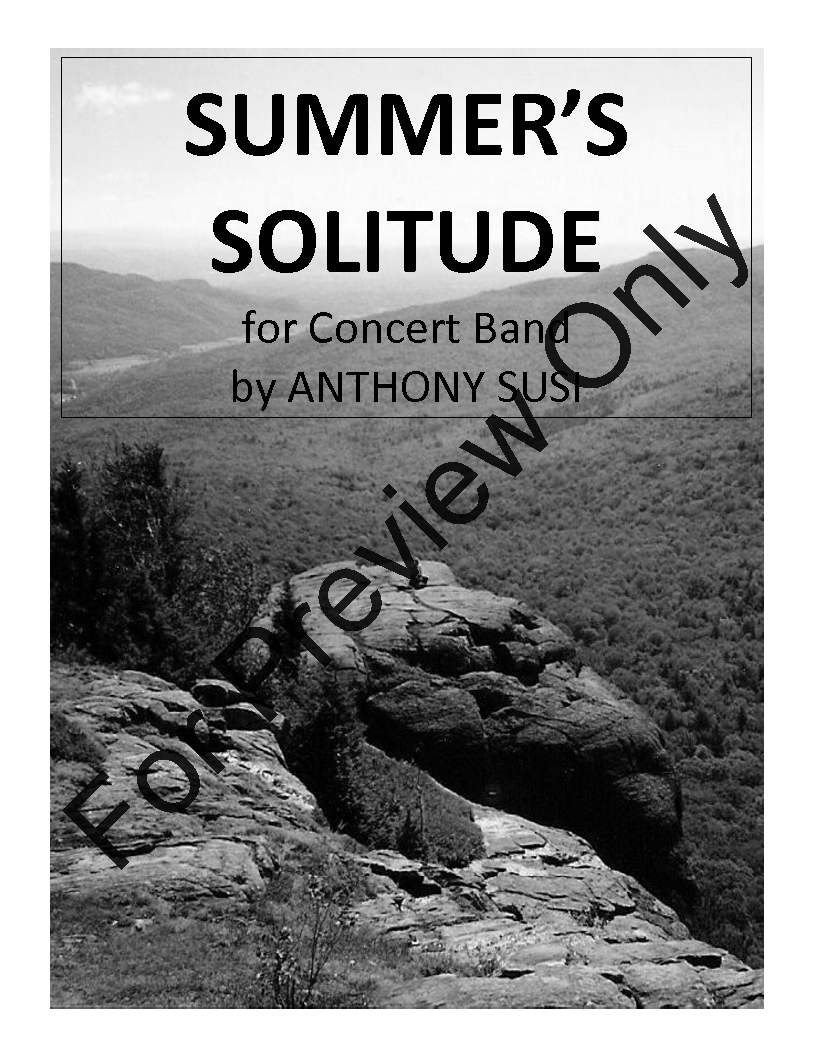Summer's Solitude P.O.D.