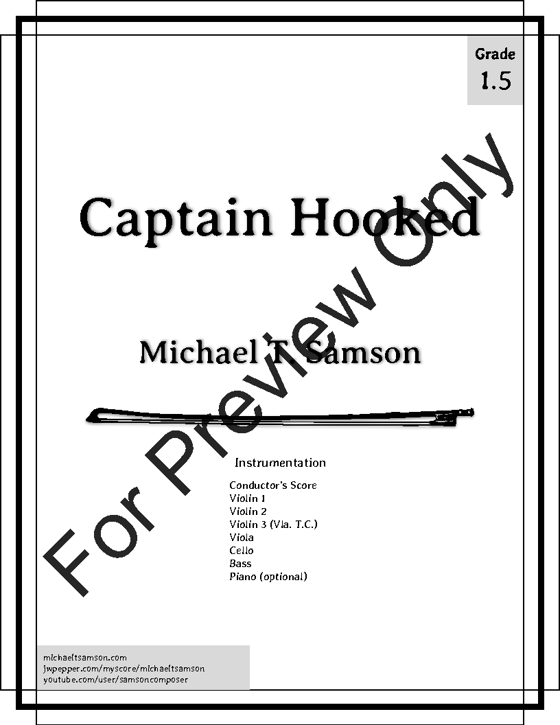 Captain Hooked P.O.D.